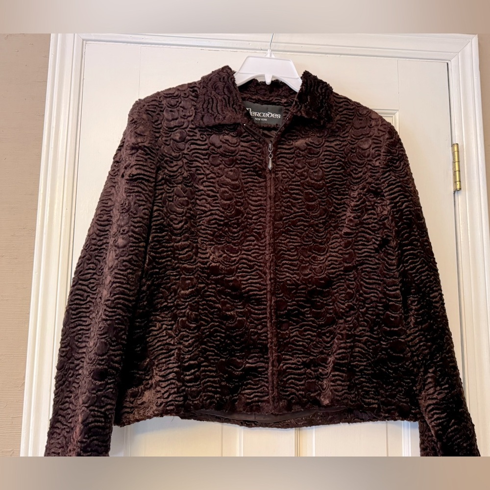 Luxurious Chocolate‎ Brown Teddy Jacket